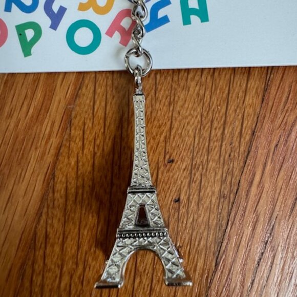 NWT OFFICIAL KEYCHAIN EIFFEL TOWER & LOGO PARIS 2024 OLYMPIC GAMES COLLECTOR - Picture 7 of 12